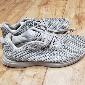 NOBULL Light Gray Mesh Sneakers